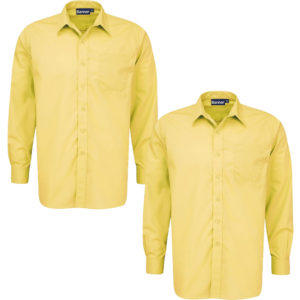 Banner Boys Gold Long Sleeve Shirts (Twin Pack)