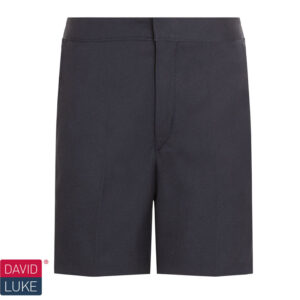 David Luke Boys Navy Classic Flat Front Short