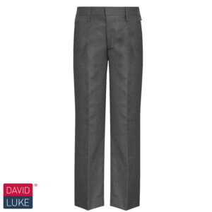 David Luke Junior Grey Slim Fit Trouser